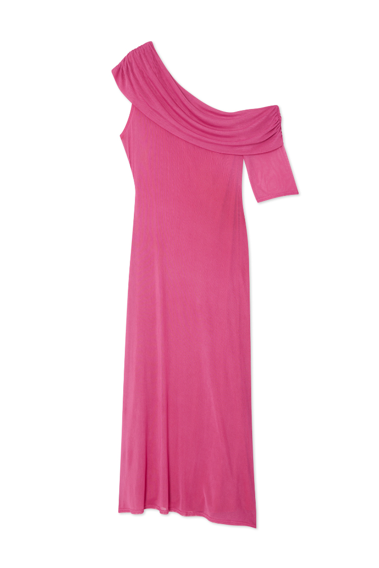 Pink and Red Ella Wrap Dress、mySite、solidvoid