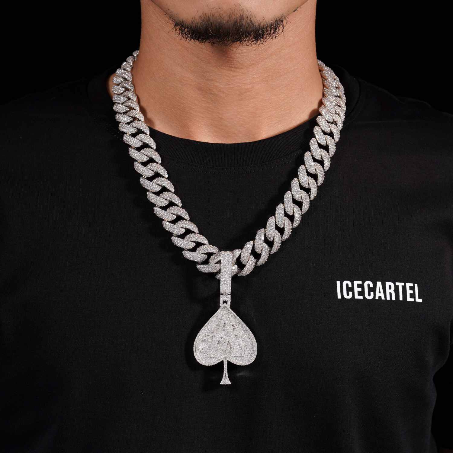 Custom Moissanite Heart Pendant 14k Gold、mySite、hinf8tx79