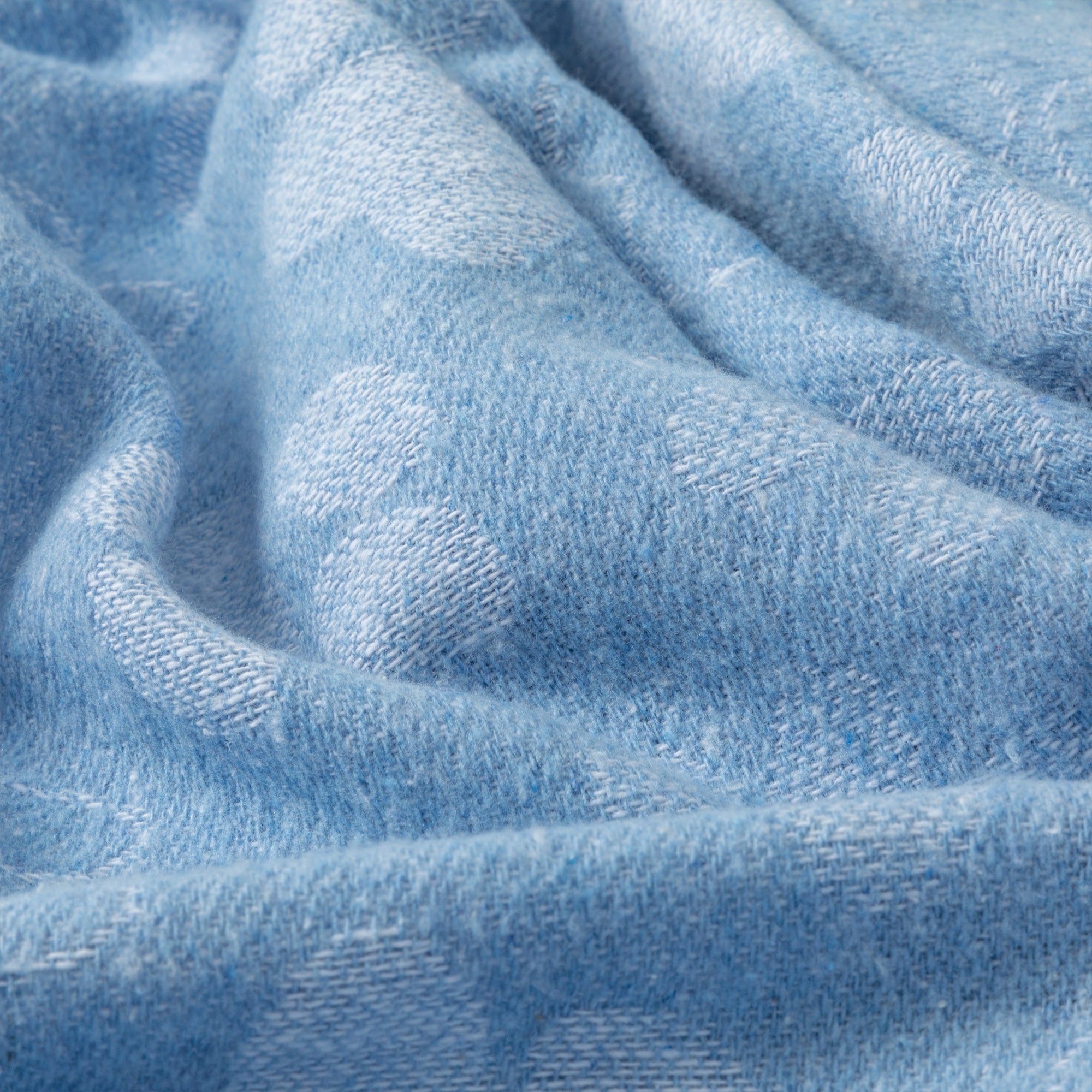 Ukrainian Cotton Blend Paw Throw Blanket with Fringe、mySite、camillekostekn