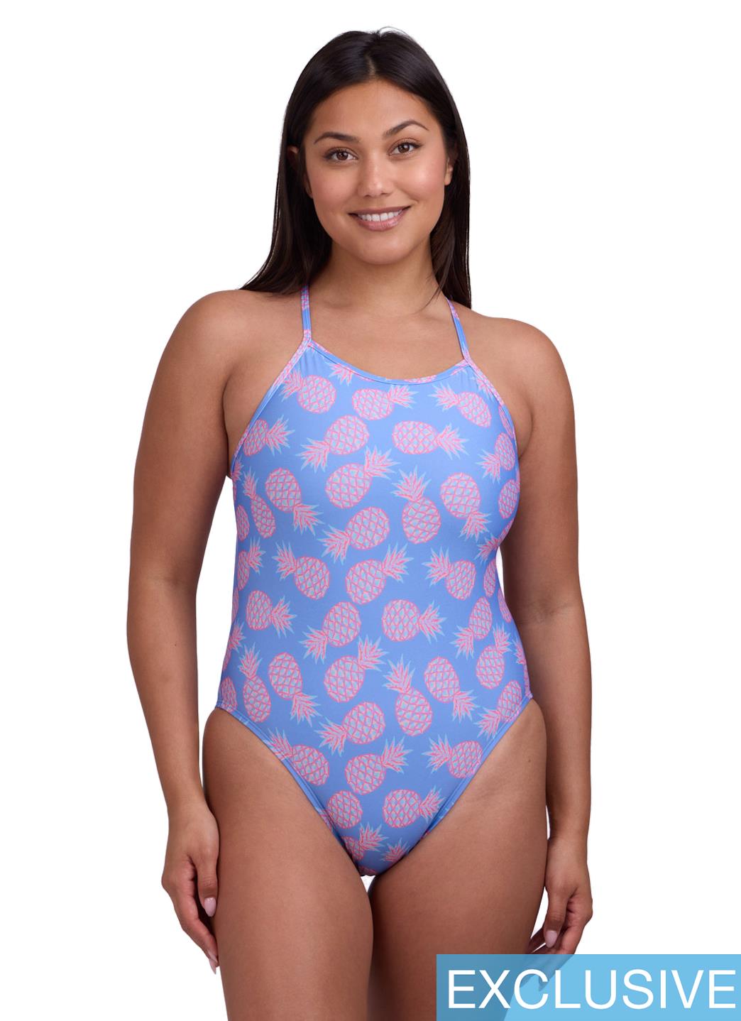 JOLYN Women's Jackson 4 Tropicpina One Piece Swimsuit、mySite、noshort
