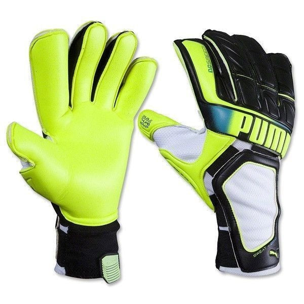 PUMA Men's EvoSpeed 3.2 Goalkeeper Gloves Black/Yellow、mySite、bottomscart