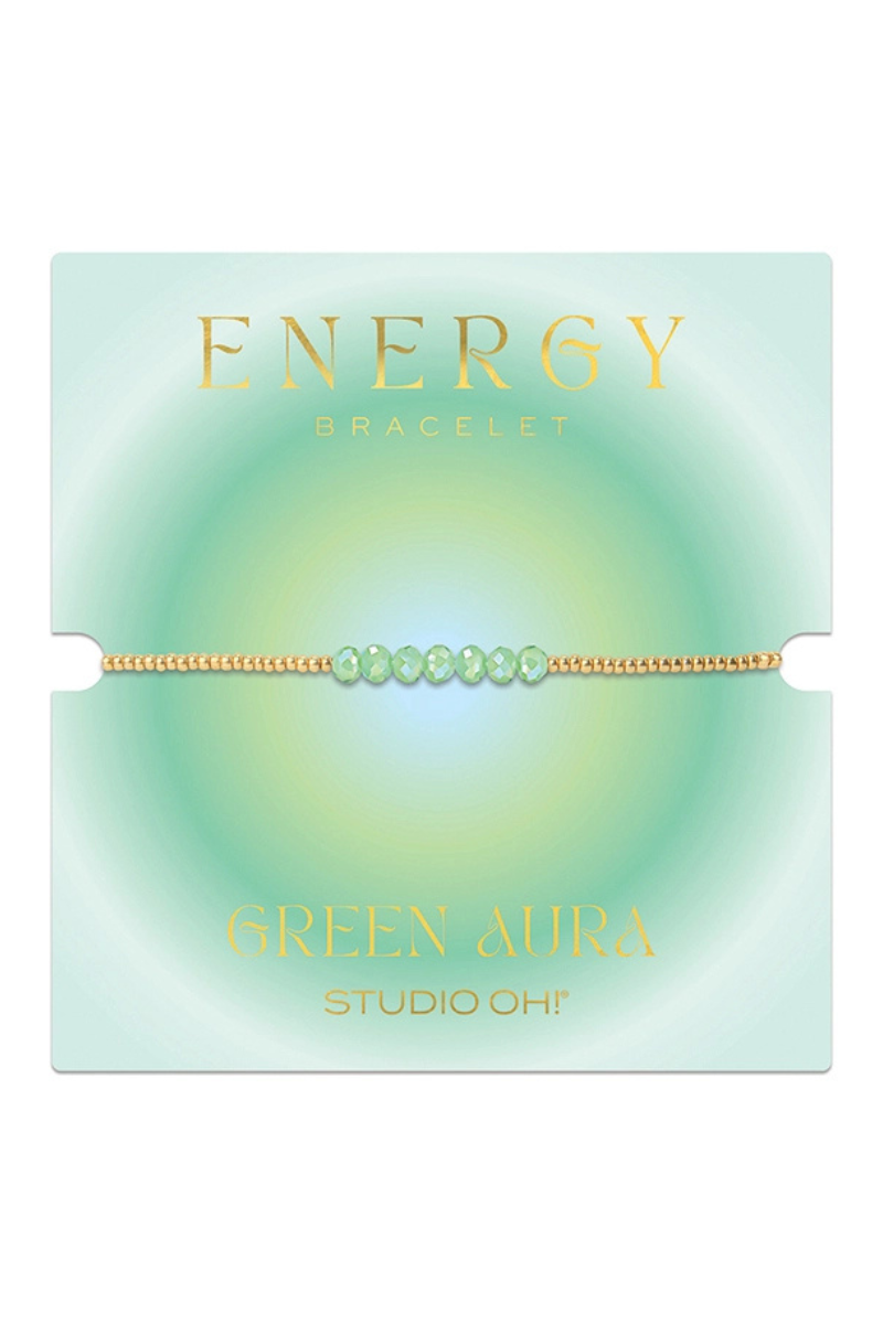 Aura Energy Bracelet - Green、mySite、hinf8tx79