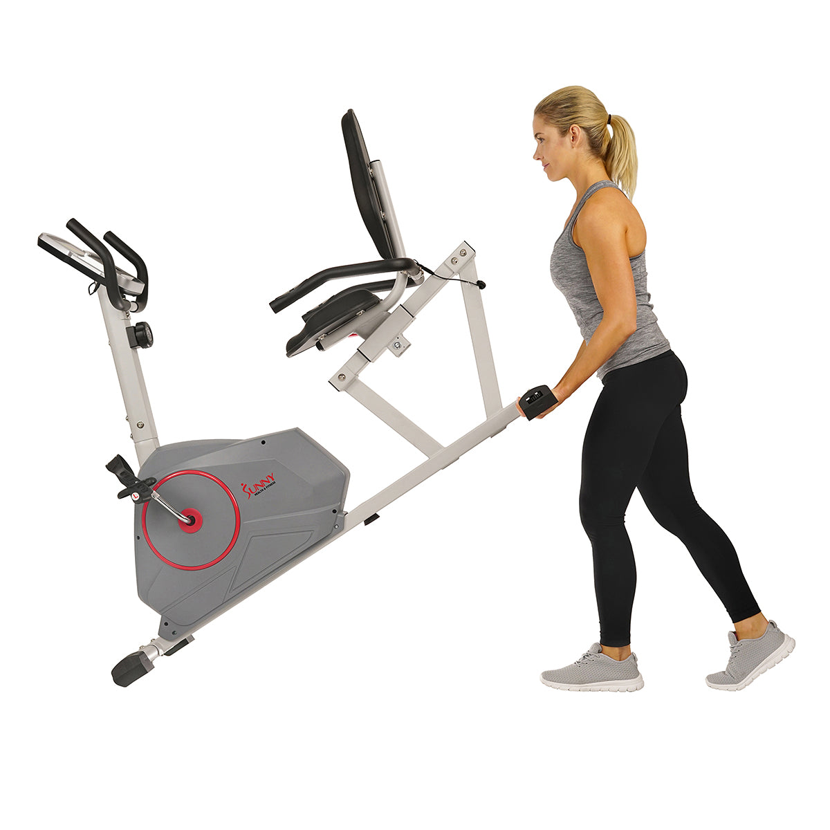  Magnetic Silent Recumbent Exercise Bike with Quiet Belt Drive Performance、mySite、ghnorth