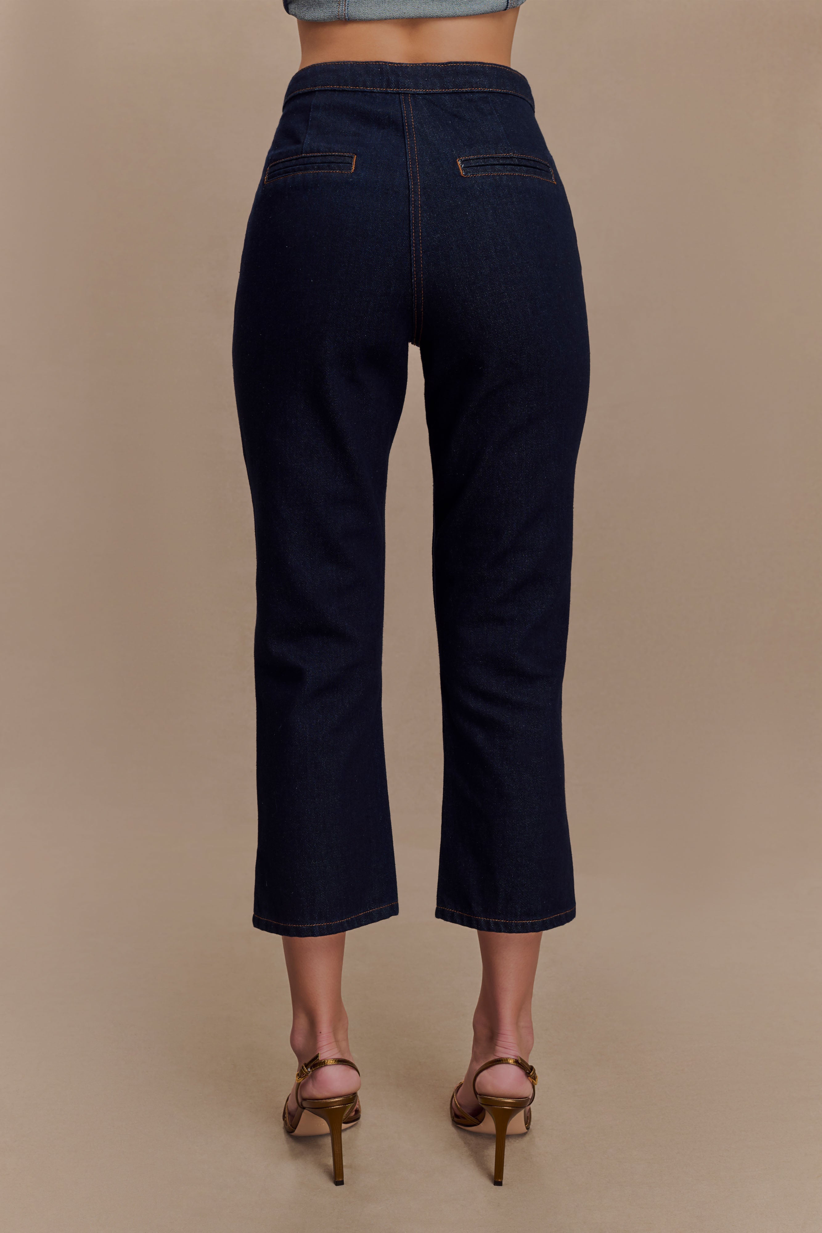 Hudson Denim Capri Pants - Indigo Blue、mySite、solidvoid