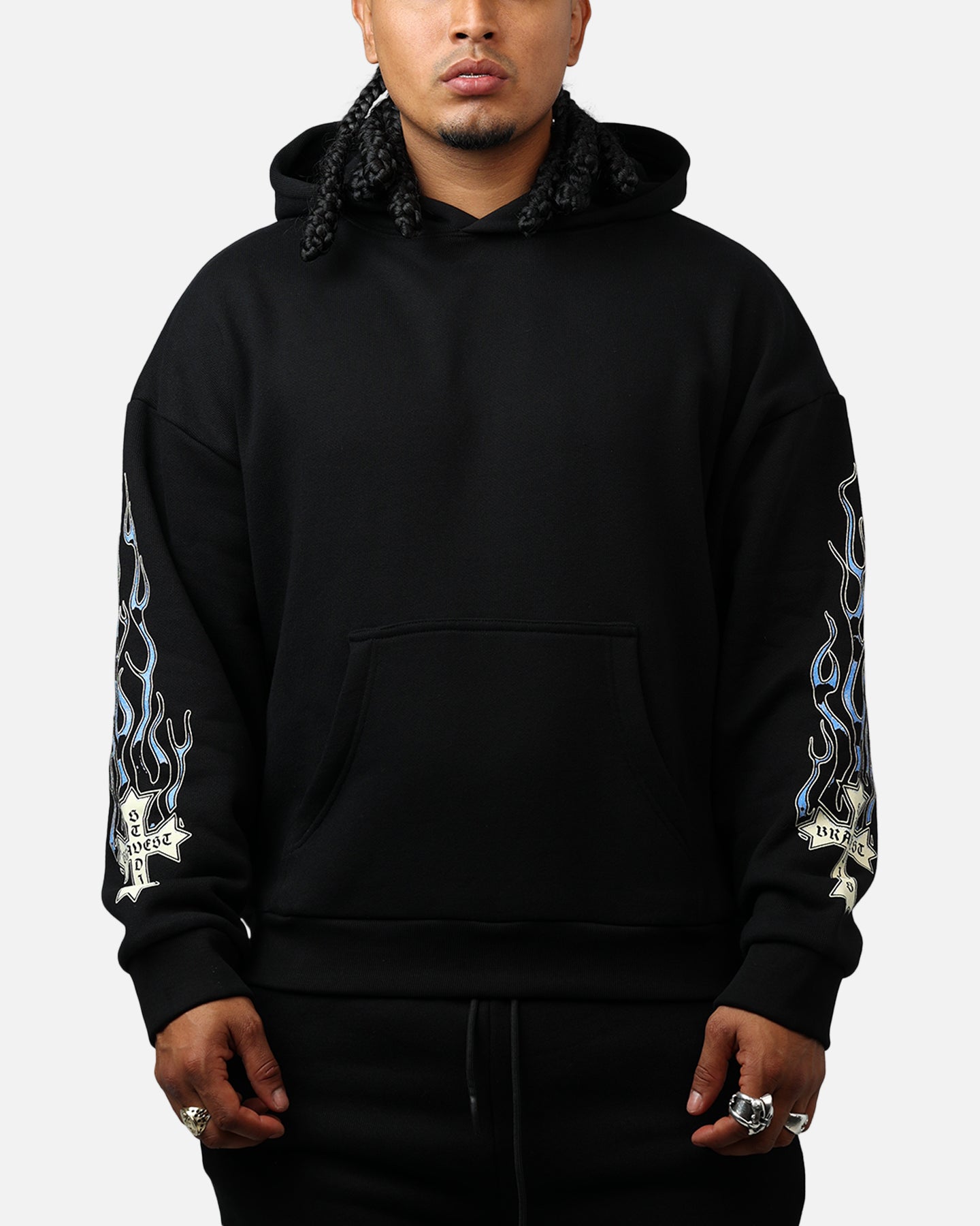 Bravest Eternal Hoodie Black/Blue、mySite、zt4zffjzw