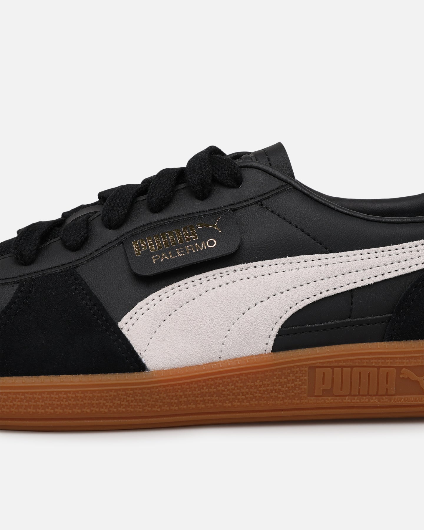 Puma Palermo Leather Sneakers Puma Black、mySite、zt4zffjzw