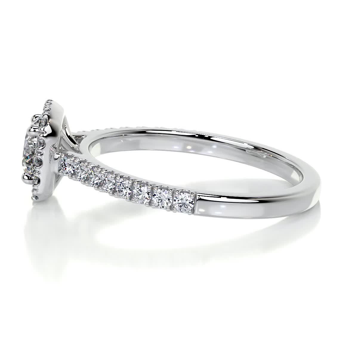 Claudia Lab Grown Diamond Ring -Platinum、mySite、hinf8tx79