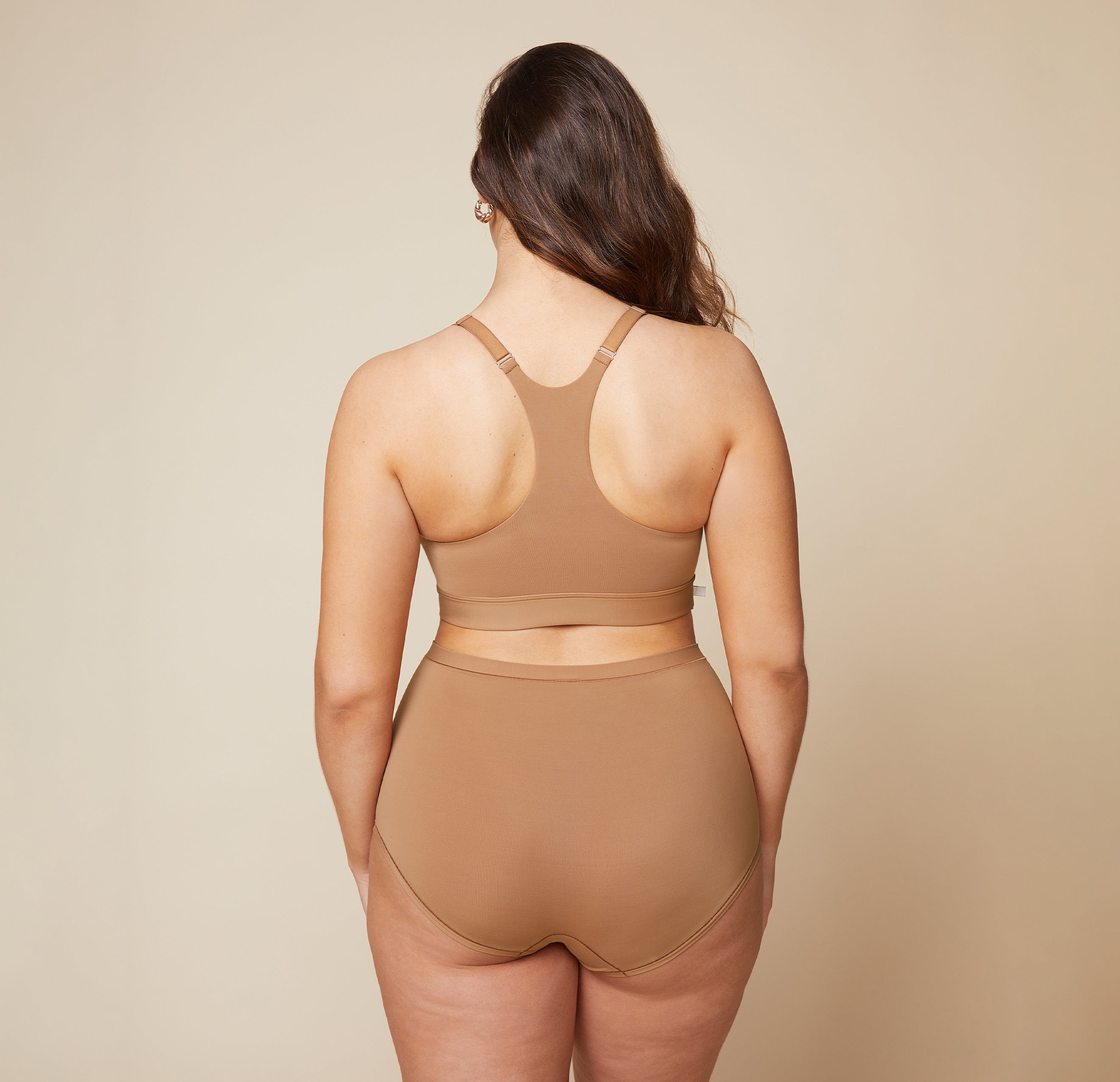 Bliss Racerback Bralette - Tan、mySite、bengalsvssteelers