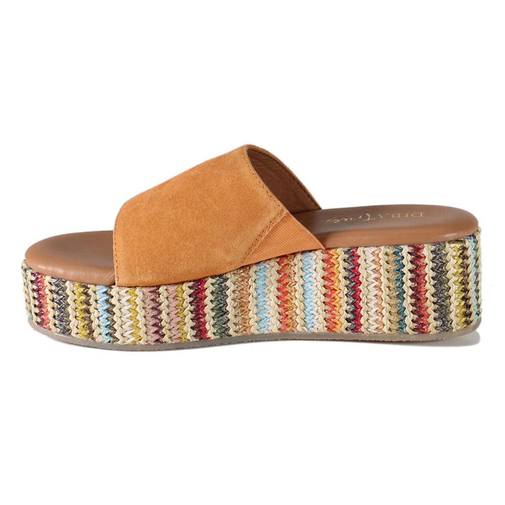 Rock Steady Raffia Slide Wedge Sandals、mySite、gtrtttuynbv