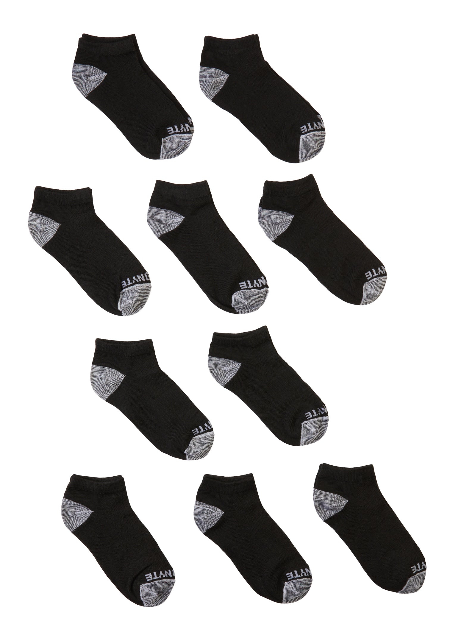Boys 10 Pack Low Cut Ankle Socks、mySite、camillekostekn