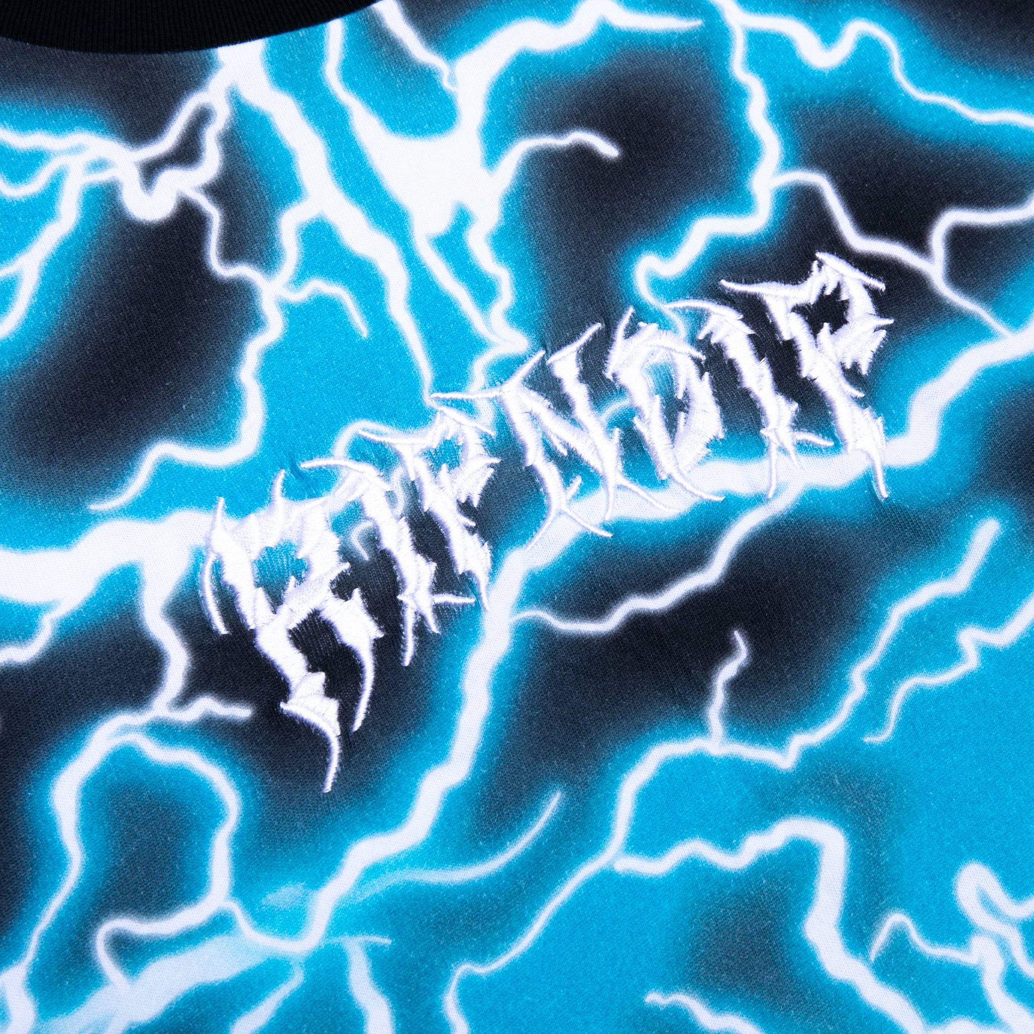  Nikola Embroidered Tee (Black/Blue)、mySite、merchandisen