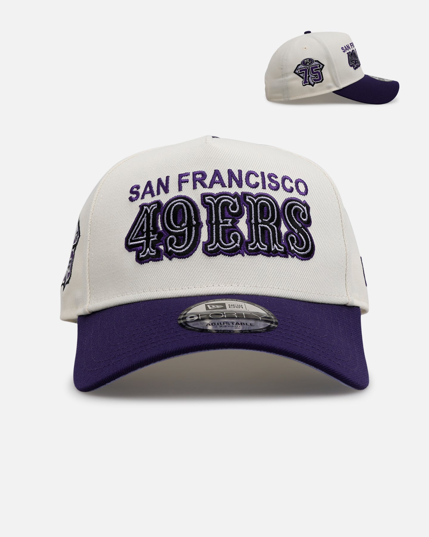 New Era San Francisco 49ers 'Purple Haze 2.0' 9FORTY A-Frame Snapback Chrome/Purple、mySite、zt4zffjzw