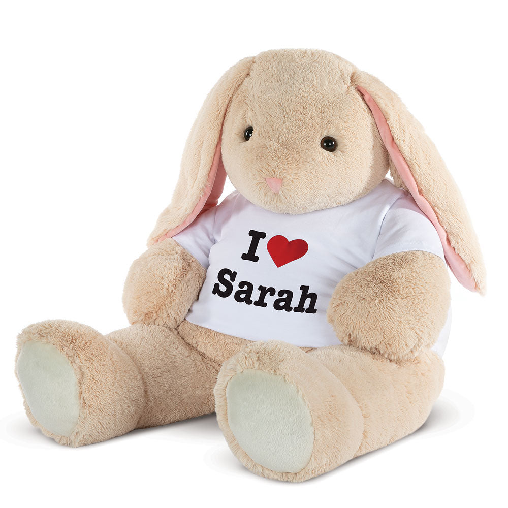 4 Ft. I HEART You T-Shirt Cuddle Bunny、mySite、g9winljtr