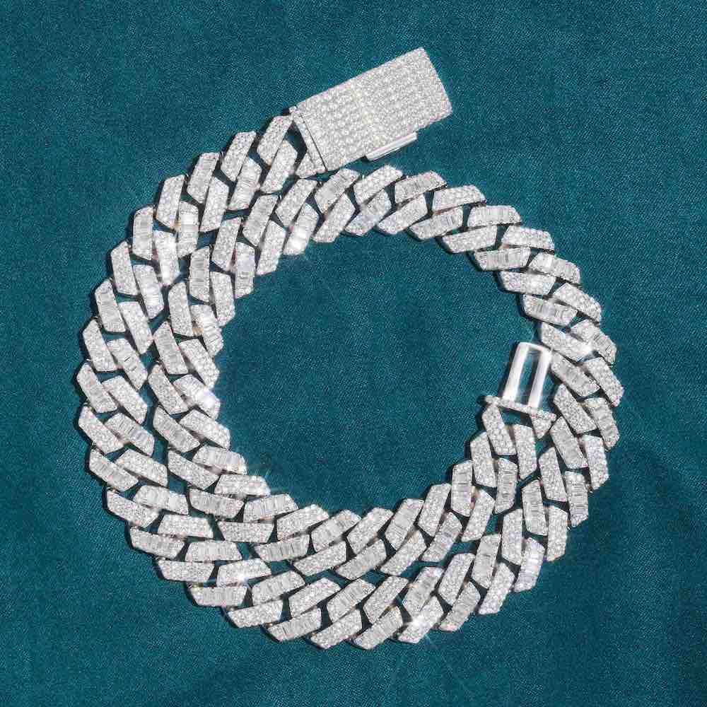 15MM Mix Cut Iced Out Cuban Link Chain 14K Gold、mySite、hinf8tx79