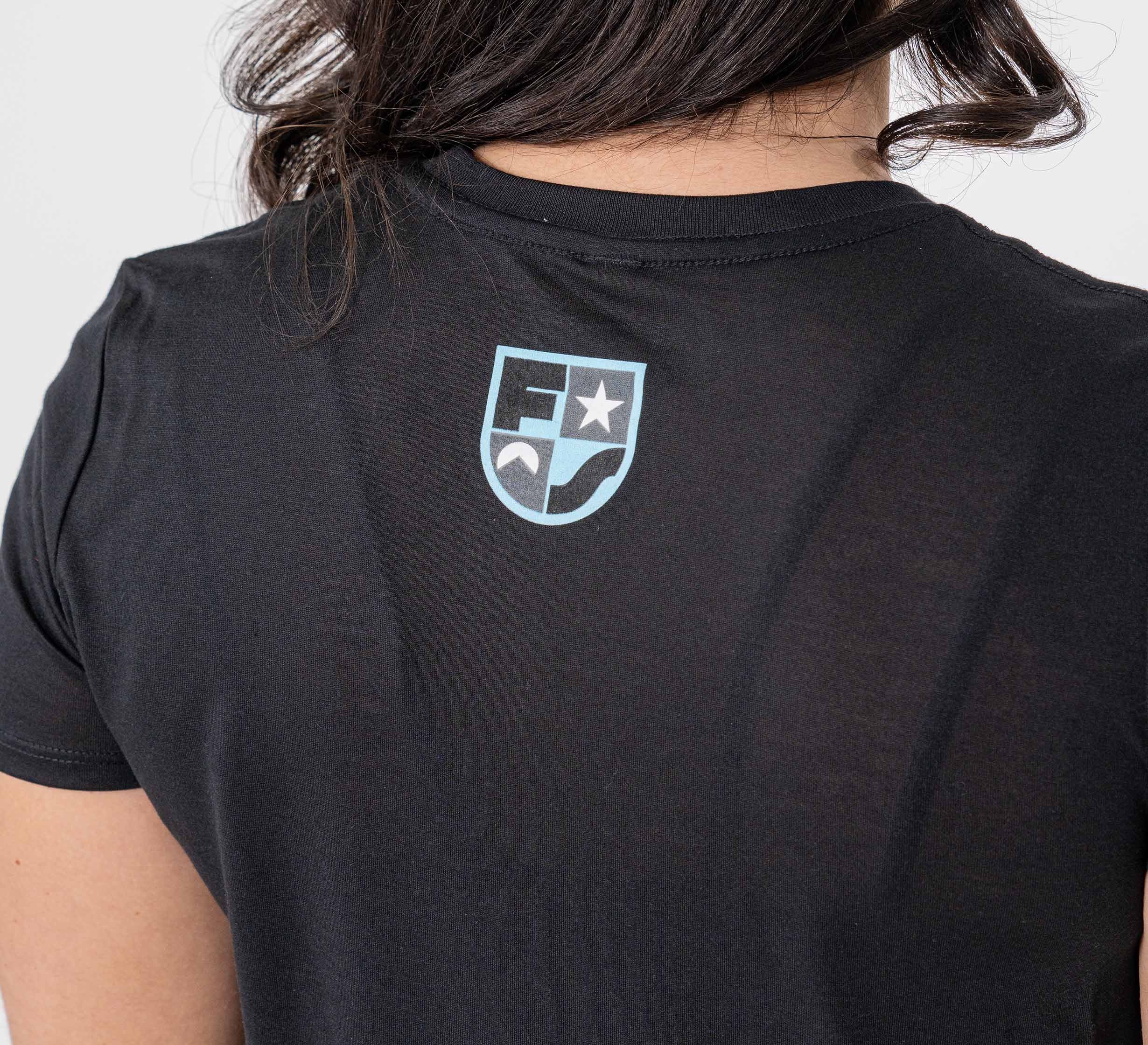 Womens Crop Retro Jiu Jitsu T-Shirt Black、mySite、gigharbornorthrealestate