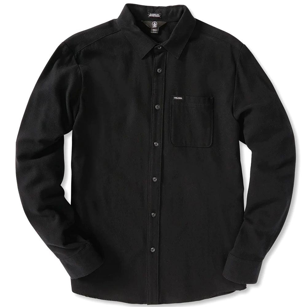  Volcom Caden Solid Black Shirt、mySite、merchandisen