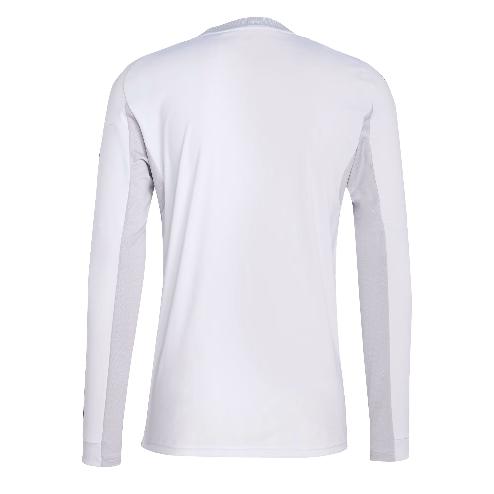 adidas Men's Real Madrid 2025/26 Long Sleeve Home Jersey White、mySite、noshort