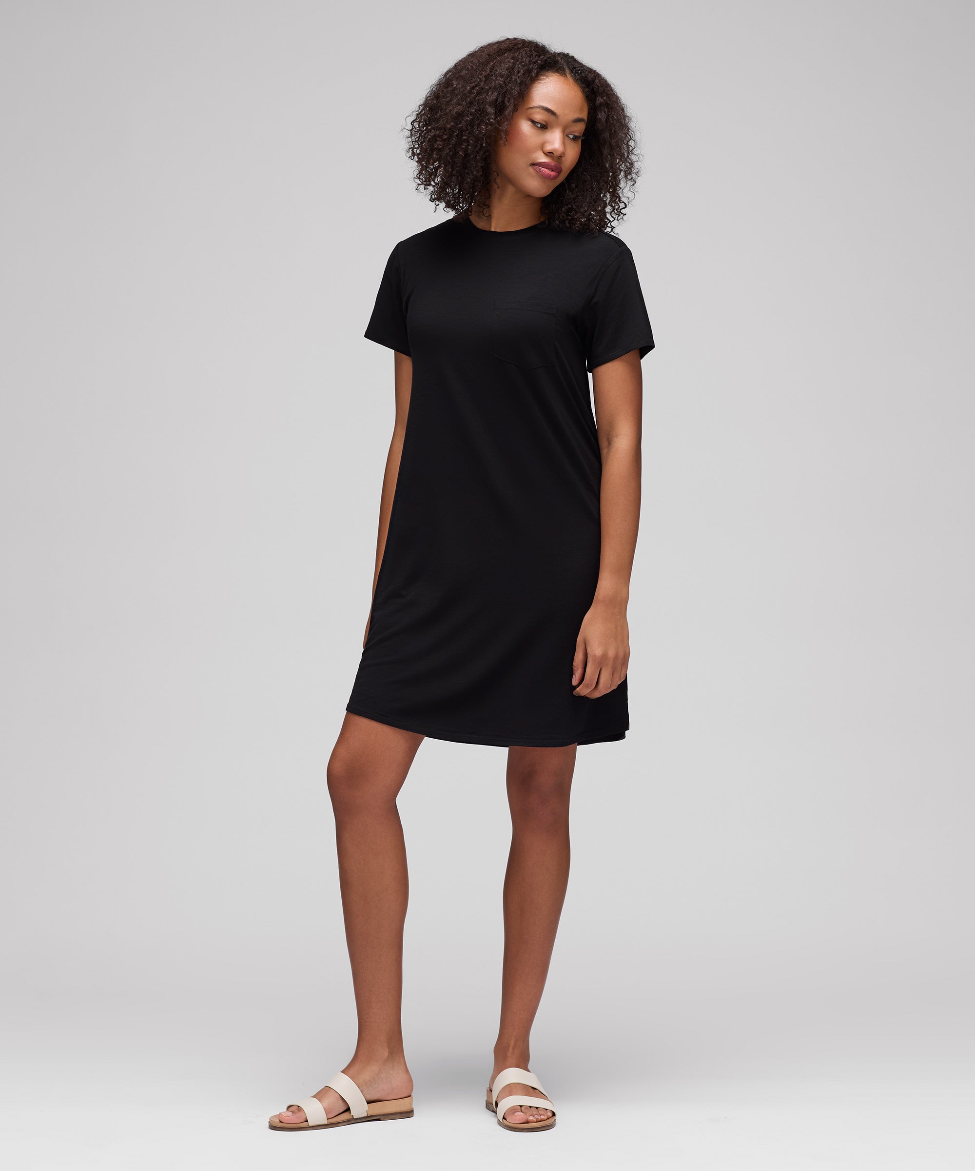 Women's Merino T-Shirt Dress、mySite、noshort