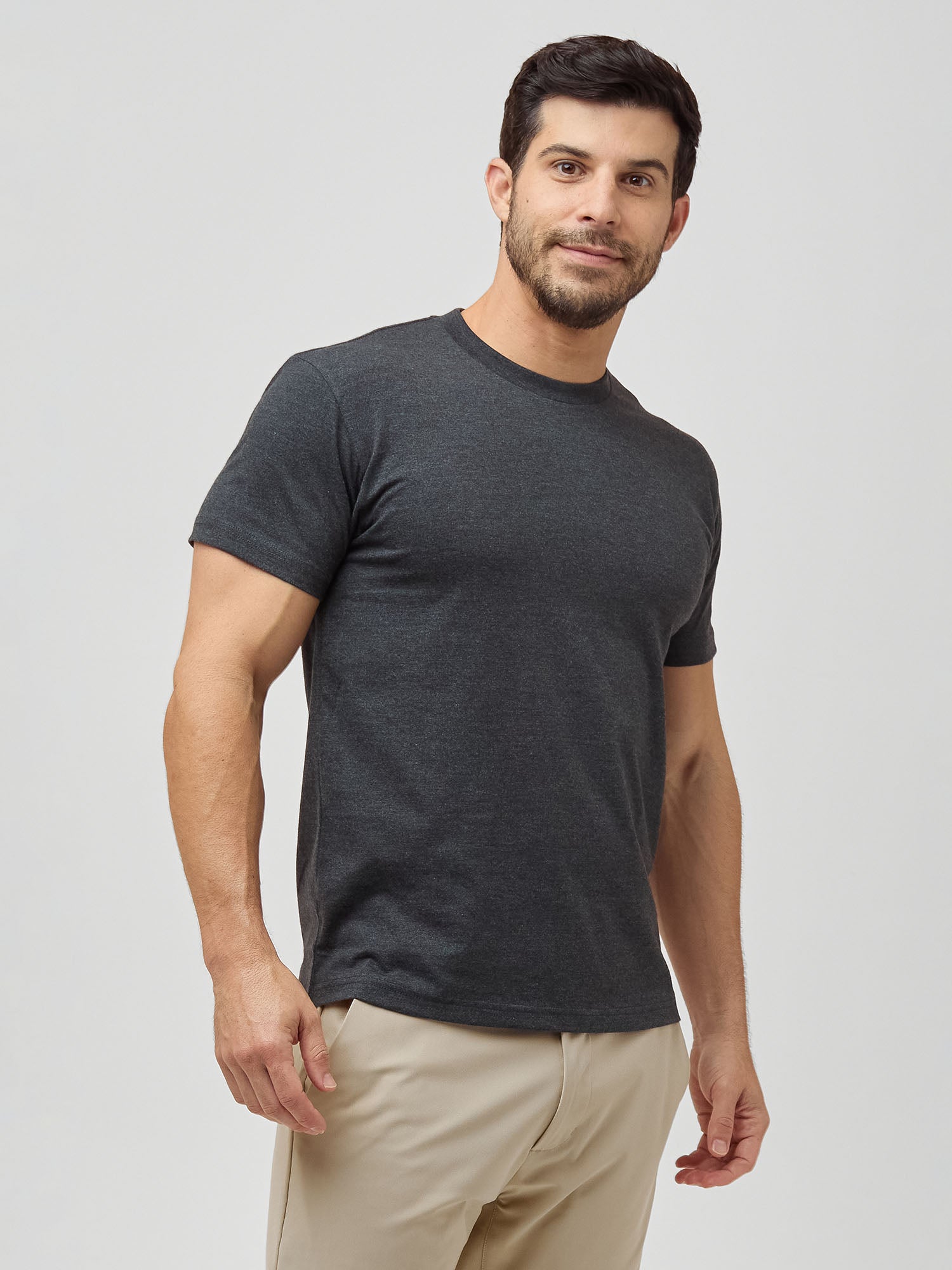  Charcoal Crew Neck、mySite、ghnorth