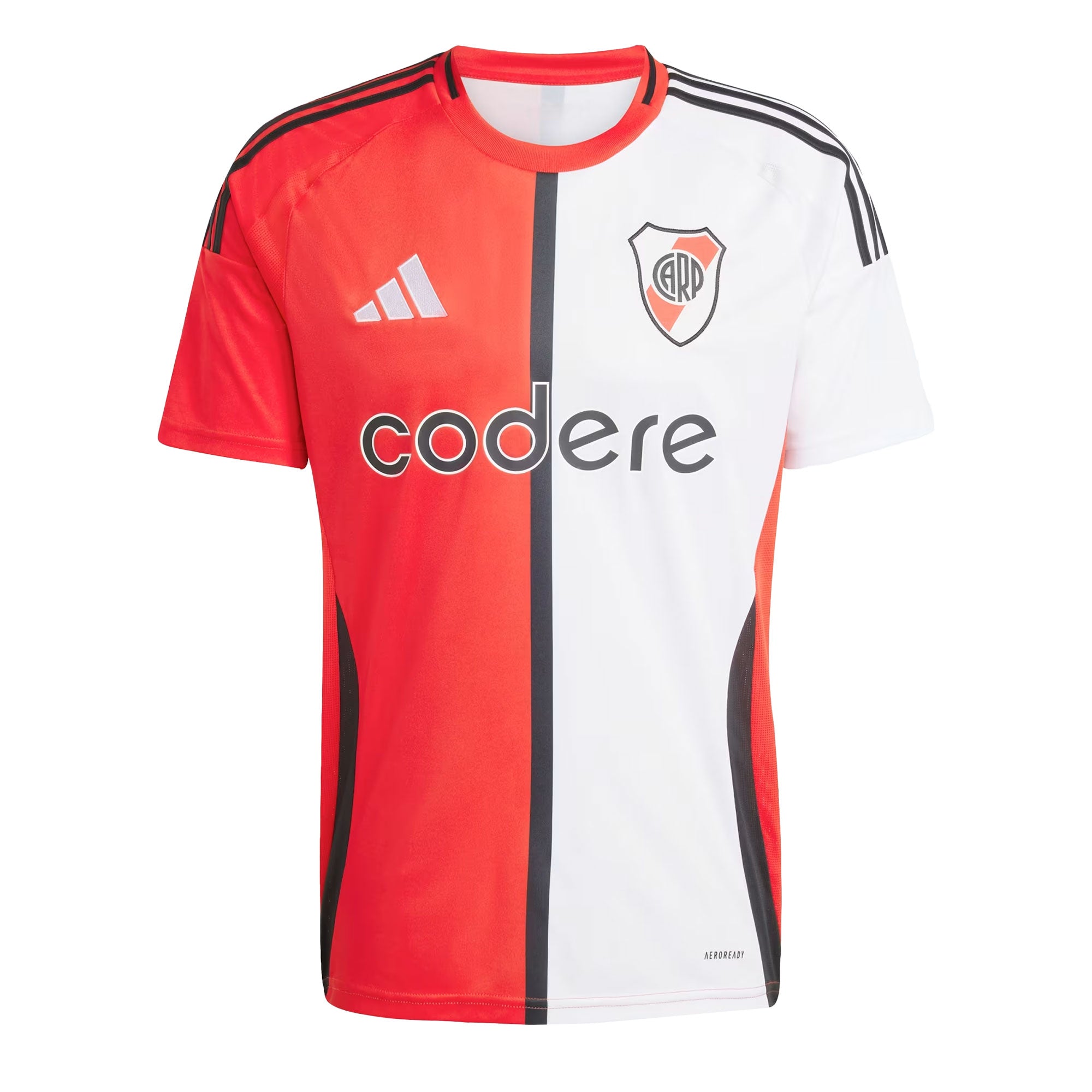 adidas Men's River Plate 2024/25 Third Jersey White/Red、mySite、noshort