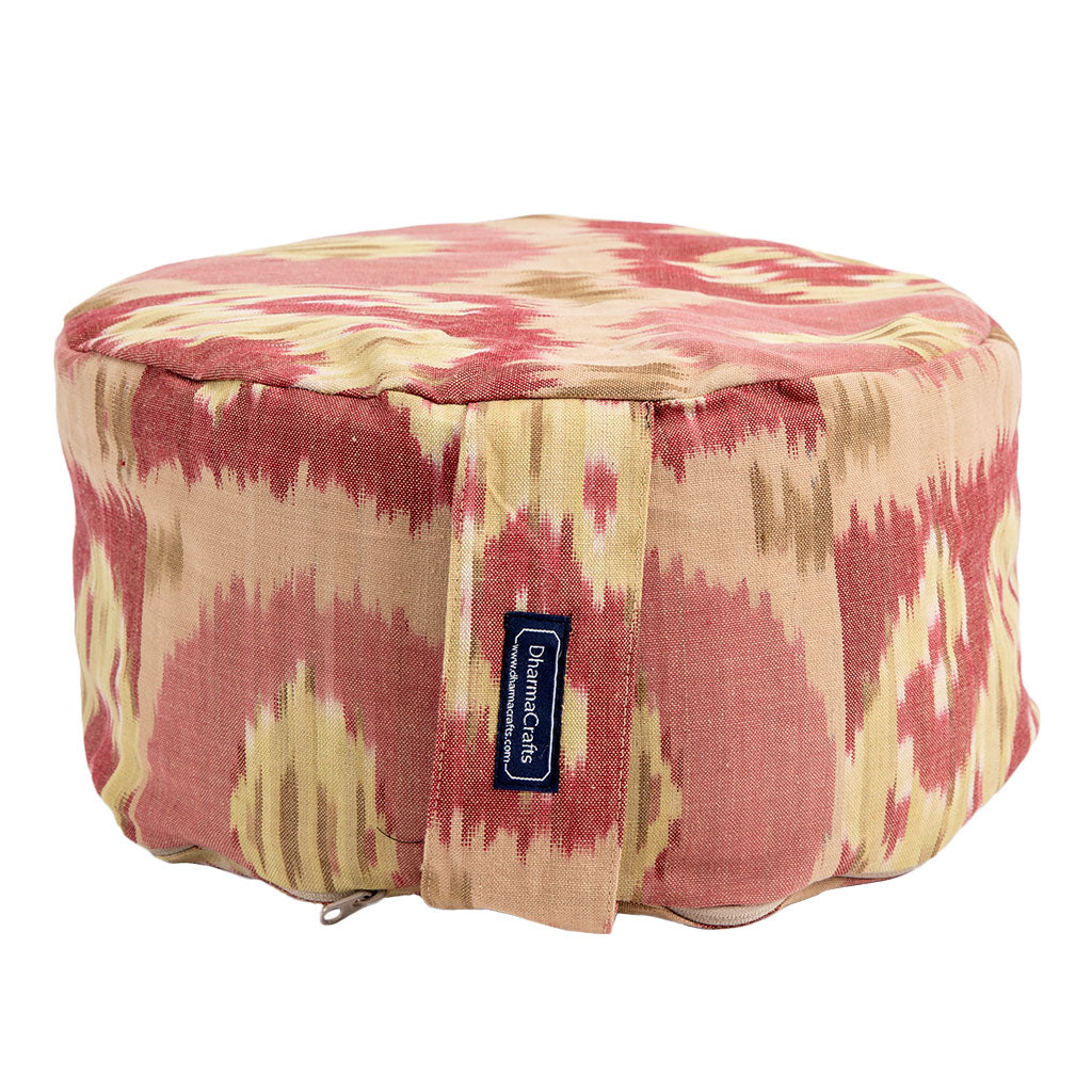 Ikat Buckwheat Hull Zafu - COVER ONLY、mySite、topwebapps