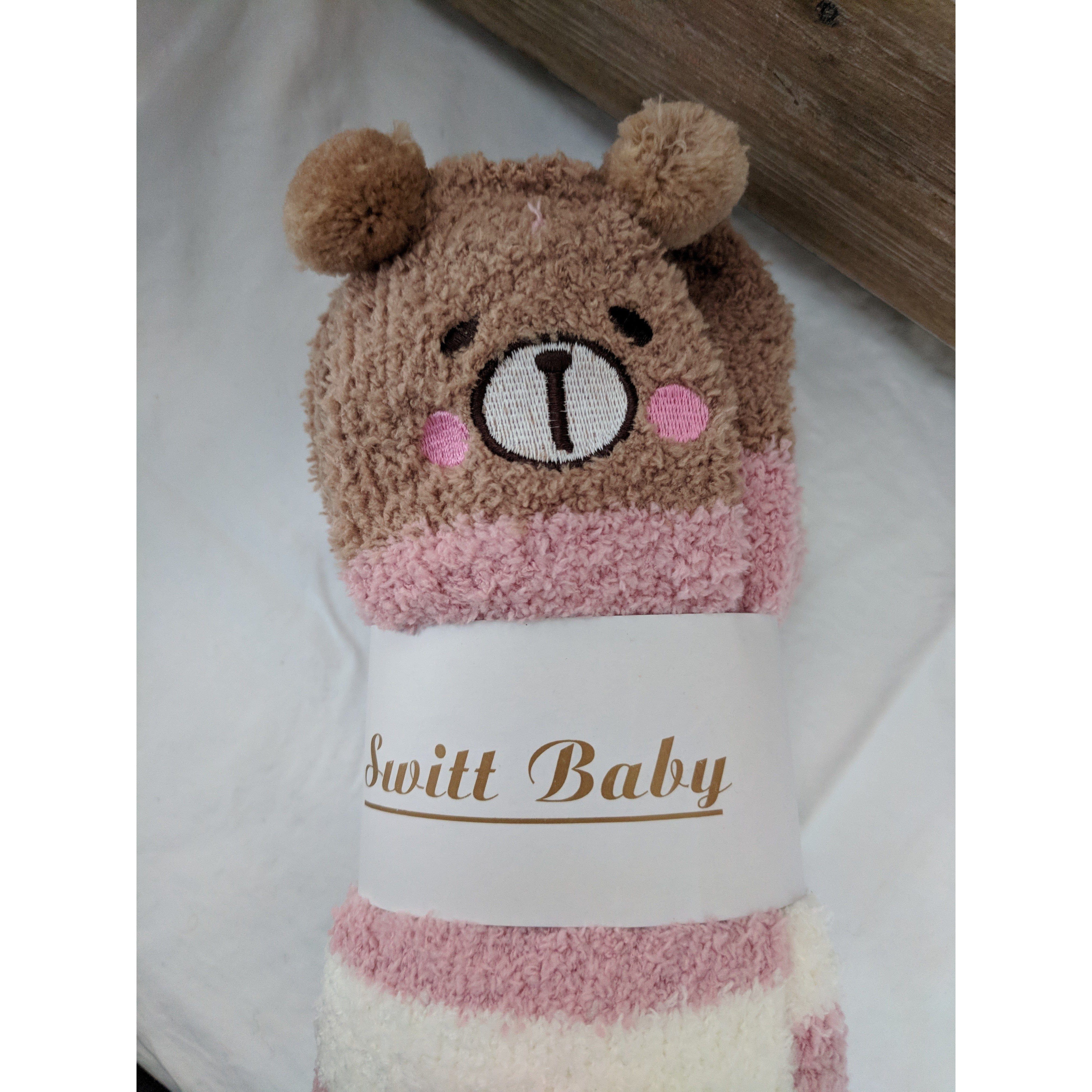 Thigh High Fuzzy Plush Socks, Leggings Adorable Animals to Keep Legs Warm! *、mySite、g9winljtr