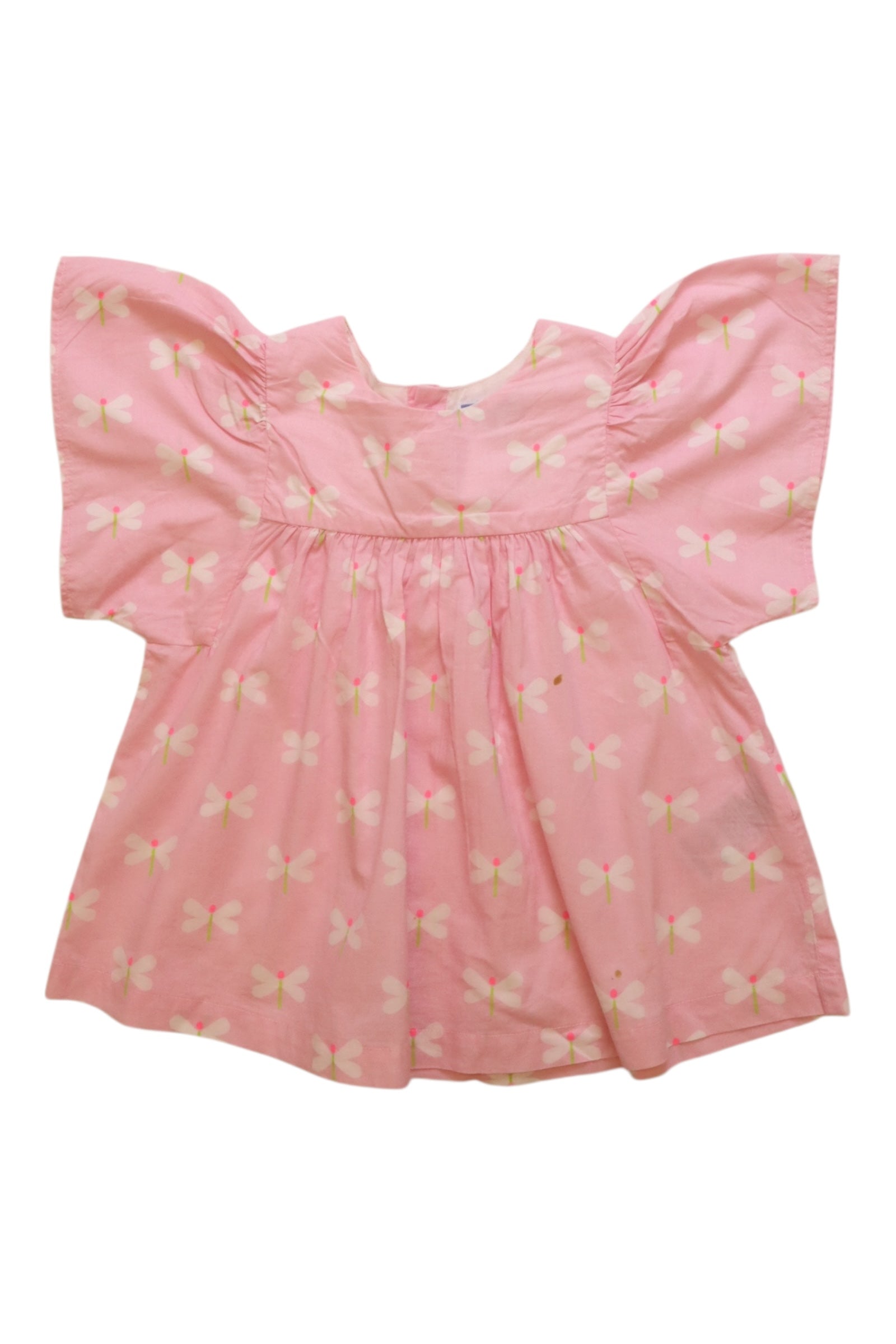 Jacadi Floral Short Sleeve Dress, 4T、mySite、g9winljtr