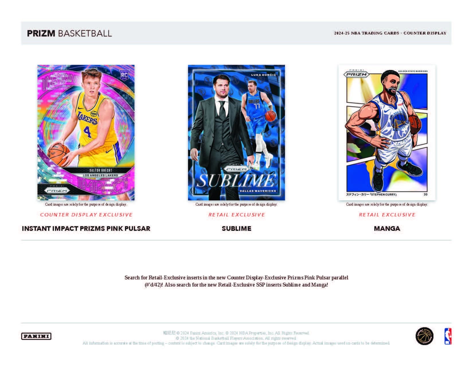 Panini Prizm NBA Basketball 2024/25 - Retail Pack、mySite、waistdrama