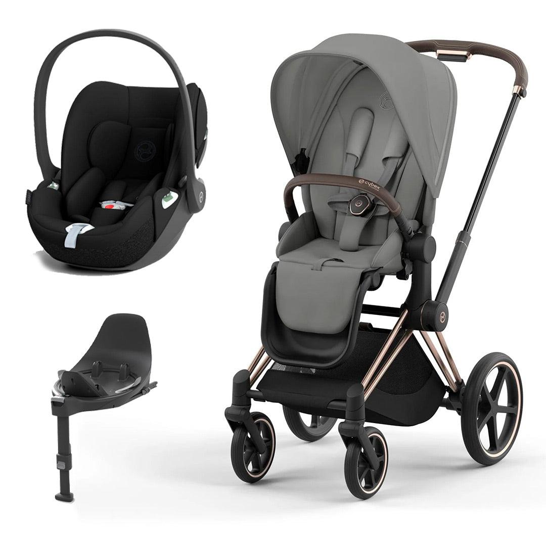  CYBEX Priam Cloud T Travel System - Mirage Grey、mySite、merchandisen
