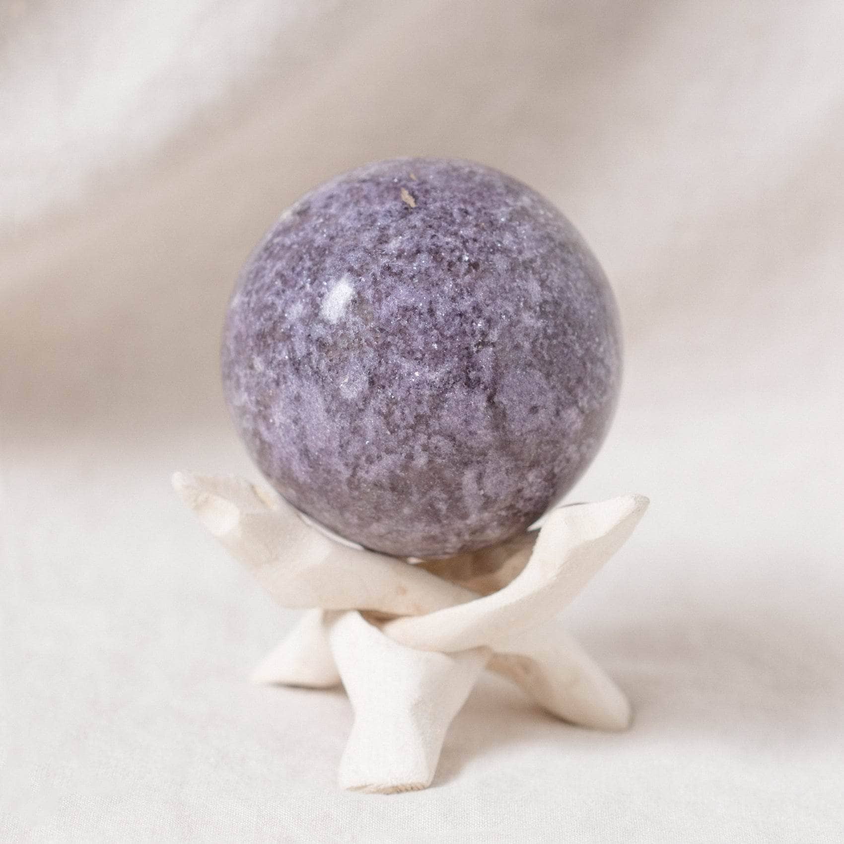 Lepidolite Sphere with Tripod - AAA Premium Quality、mySite、hinf8tx79