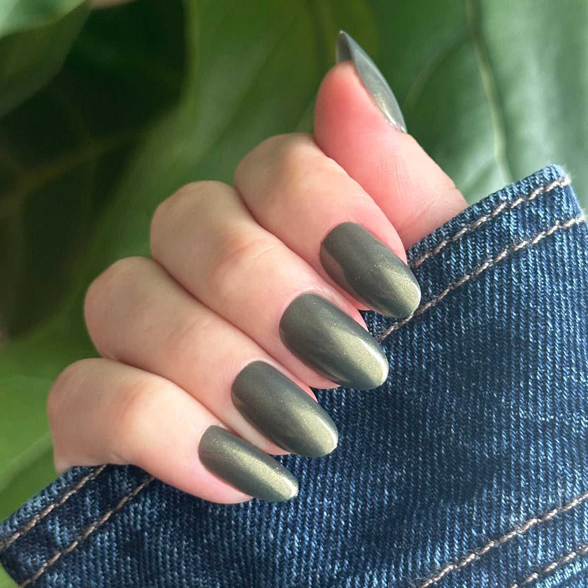 Martini Chrome - Press-On | Medium | Oval、mySite、solidvoid