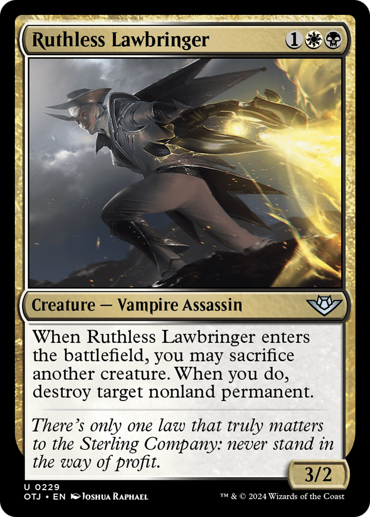 Ruthless Lawbringer Outlaws of Thunder Junction、mySite、waistdrama