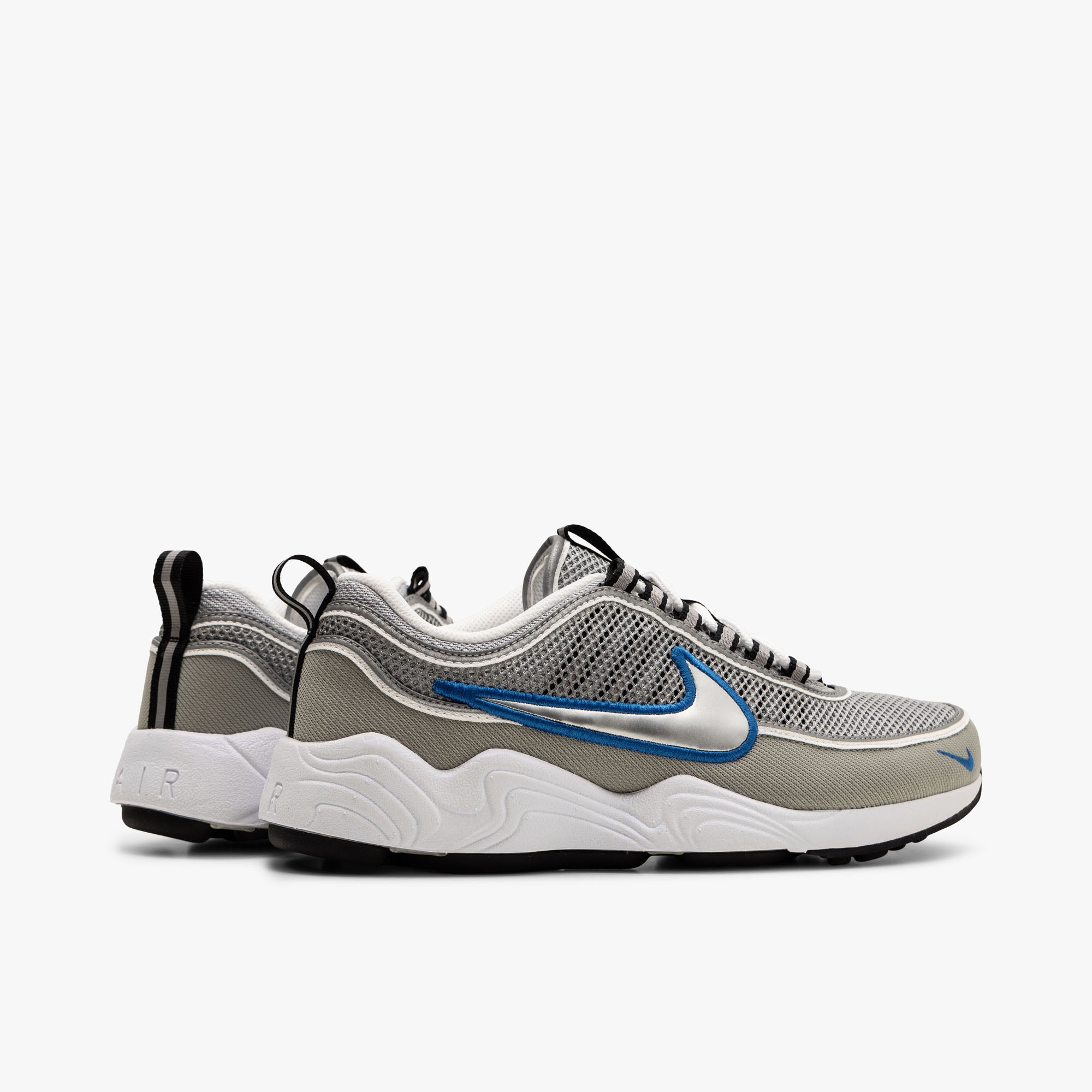 Nike Air Zoom Spiridon SP Metallic Silver / Signal Blue、mySite、merchandisen