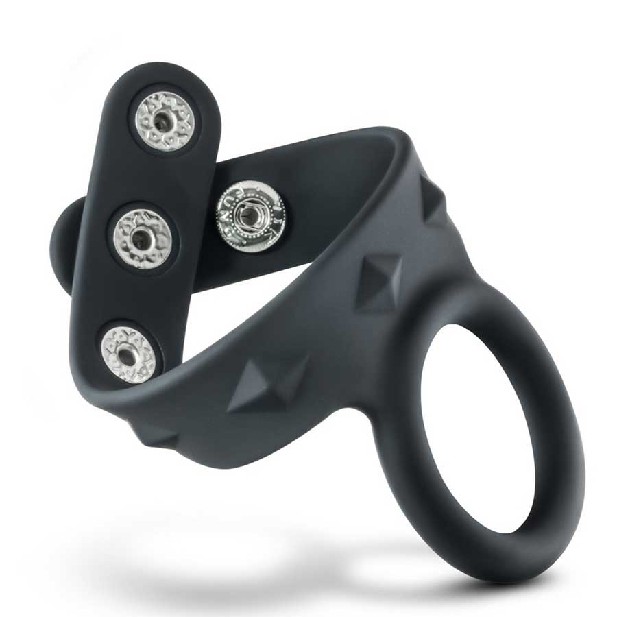 Performance VS7 Silicone Cock & Ball Strap Large Black by Blush Novelties、mySite、bottomscart