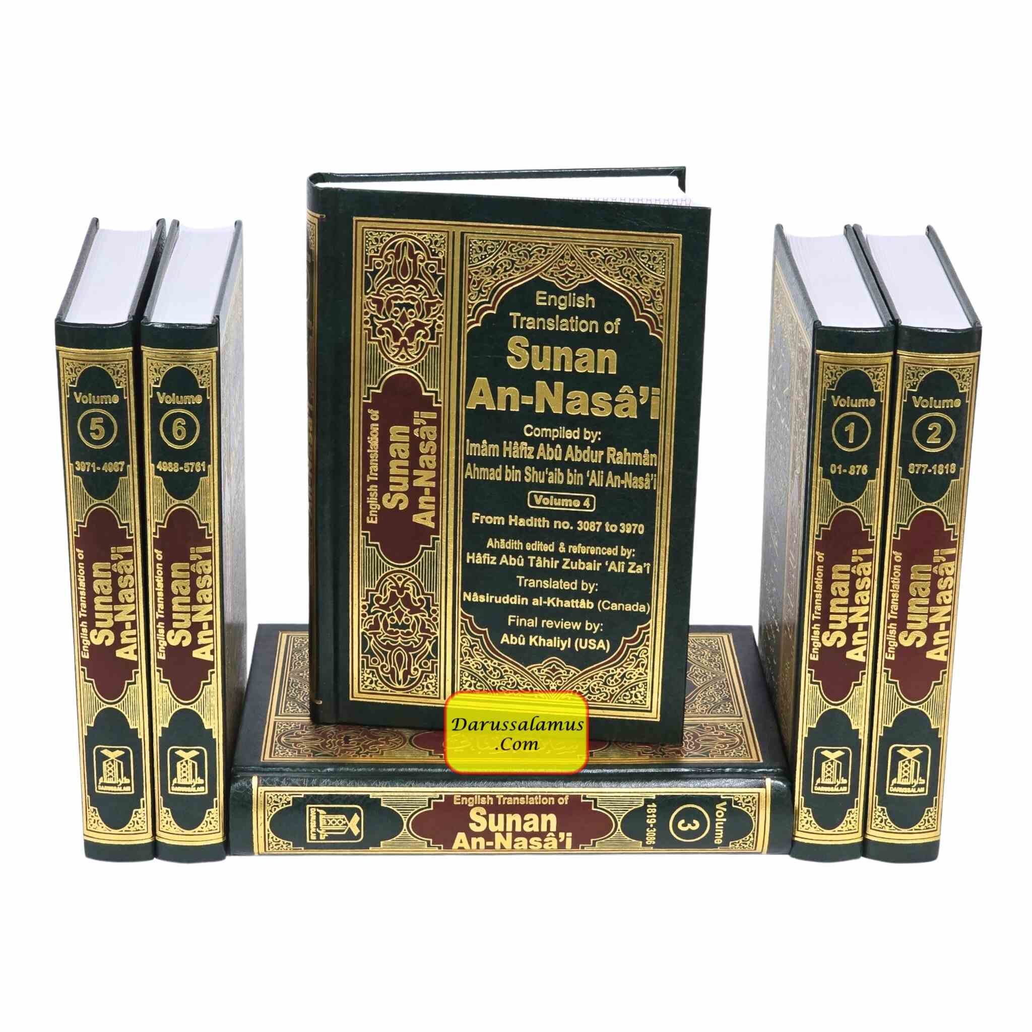 English Translation Of Sunan An-Nasai (6 Vol. Set) By Nasiruddin Al-Khattab、mySite、topwebapps
