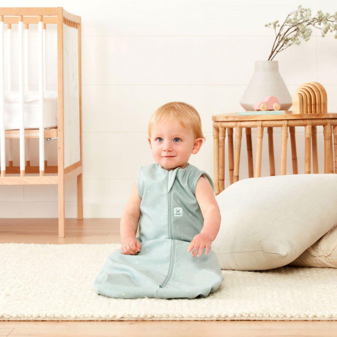  ergoPouch Organic All Year Jersey Sleeping Bag - Sage - 1.0 TOG、mySite、merchandisen