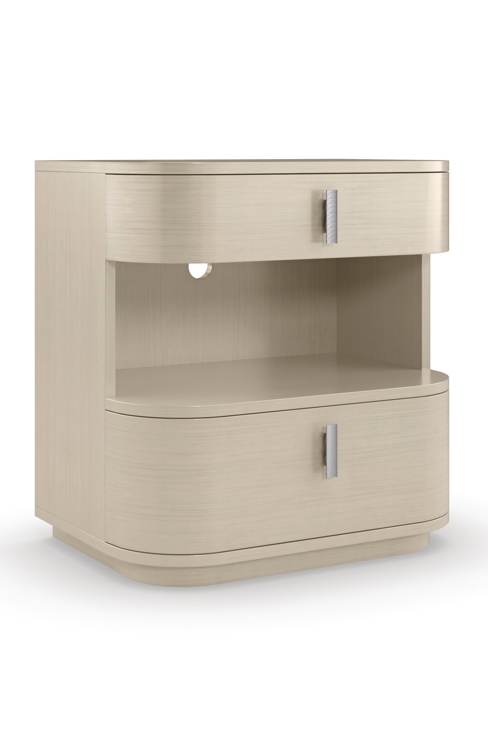 Cream Modern Open Nightstand | Caracole Da Vita、mySite、neckold
