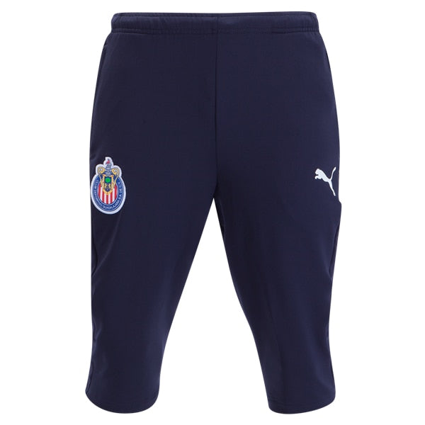 PUMA Men's Chivas 18/19 3/4 Training Pants Navy、mySite、bottomscart