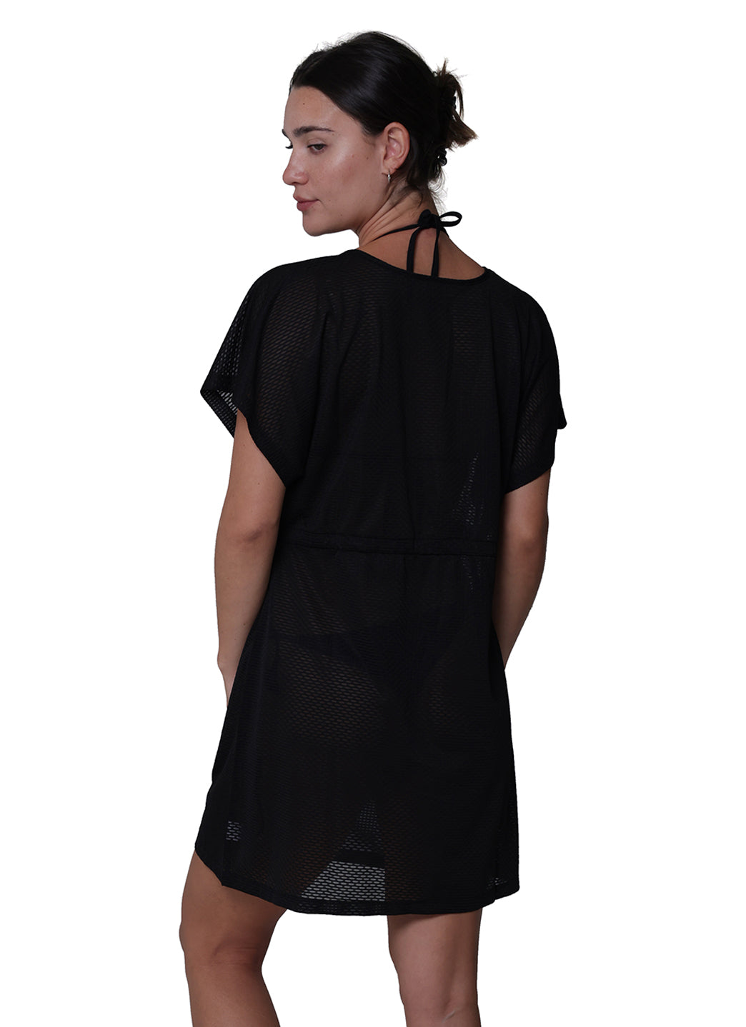 J.Valdi Women's Key West Plunging Neck Kaftan Cover Up、mySite、noshort