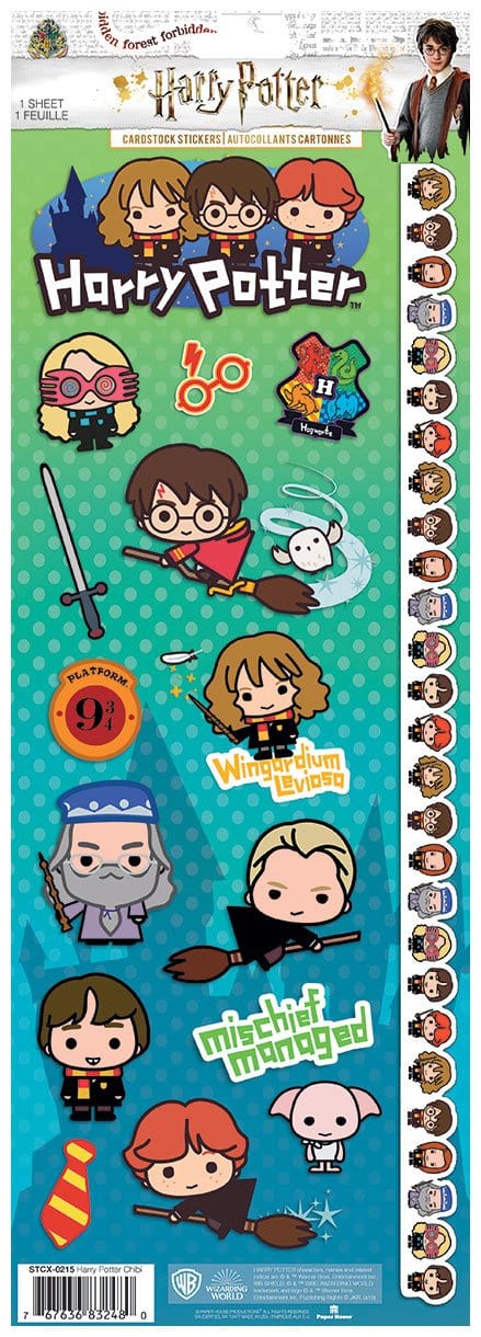  Scrapbook Stickers - Harry Potter Chibi、mySite、ghnorth