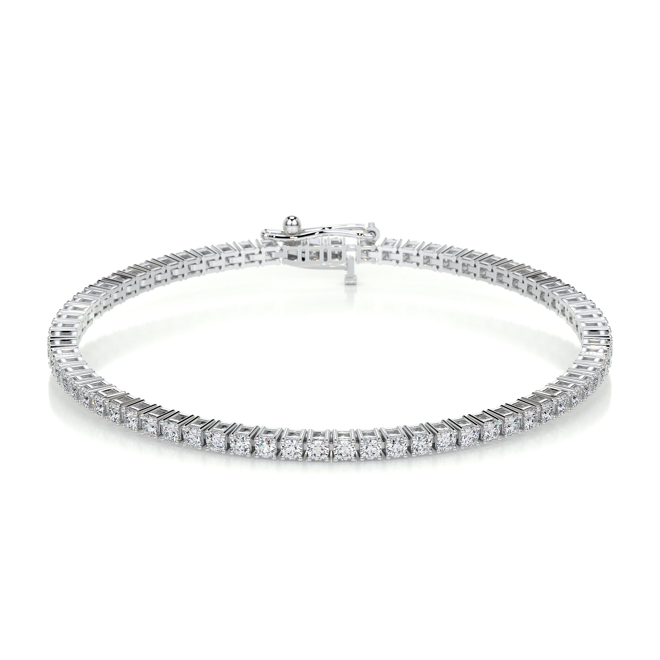 Sidney Tennis Diamonds Bracelet -14K White Gold、mySite、hinf8tx79