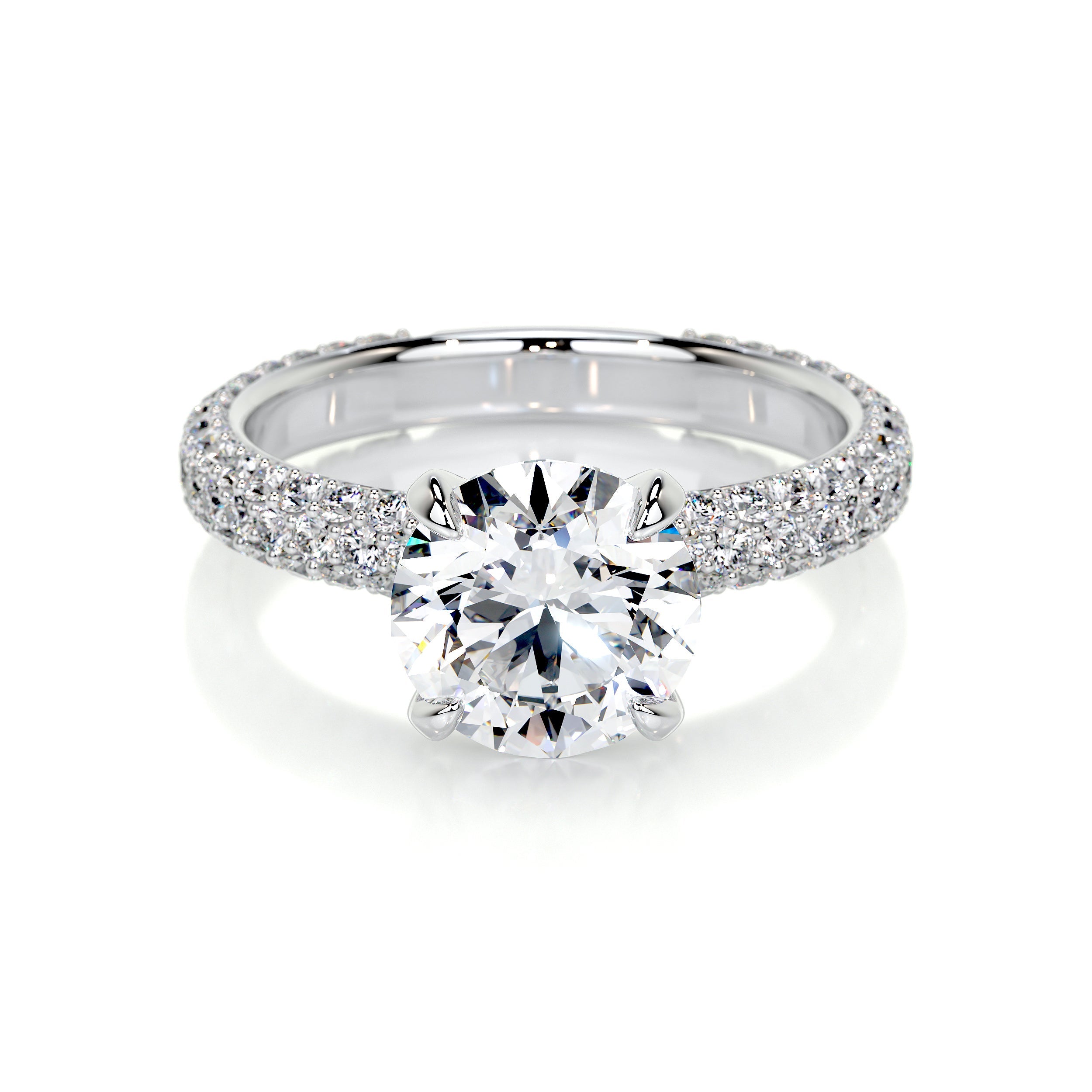 Charlotte Lab Grown Diamond Ring -18K White Gold、mySite、hinf8tx79