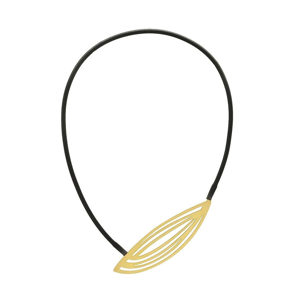  Pod Necklace by inSync Design - 22Ct Matt Gold Plate、mySite、elrpsem3k