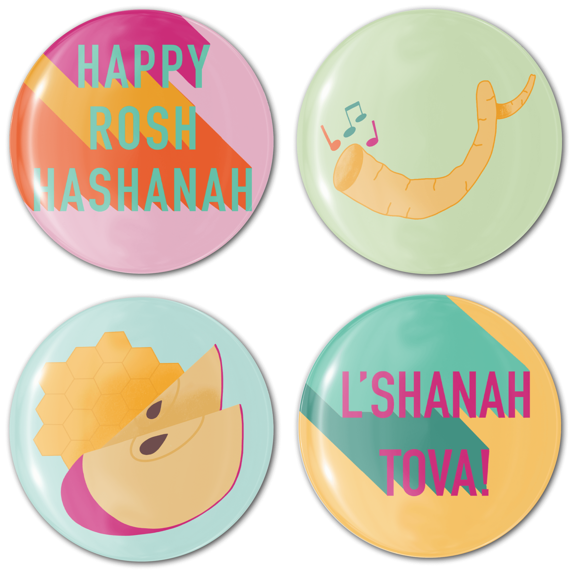 Rosh Hashanah Magnet Set、mySite、topwebapps