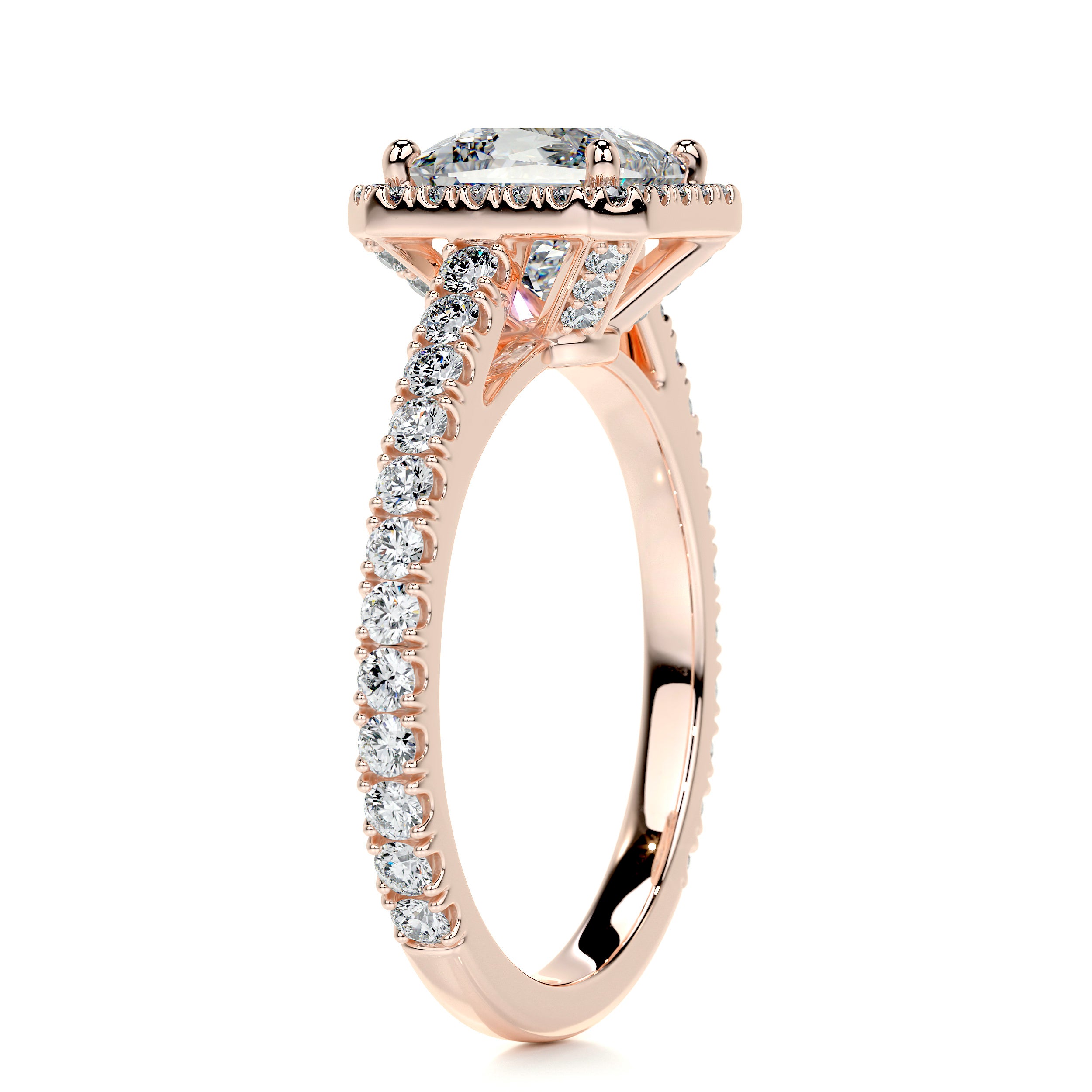 Selena Diamond Engagement Ring -14K Rose Gold、mySite、hinf8tx79