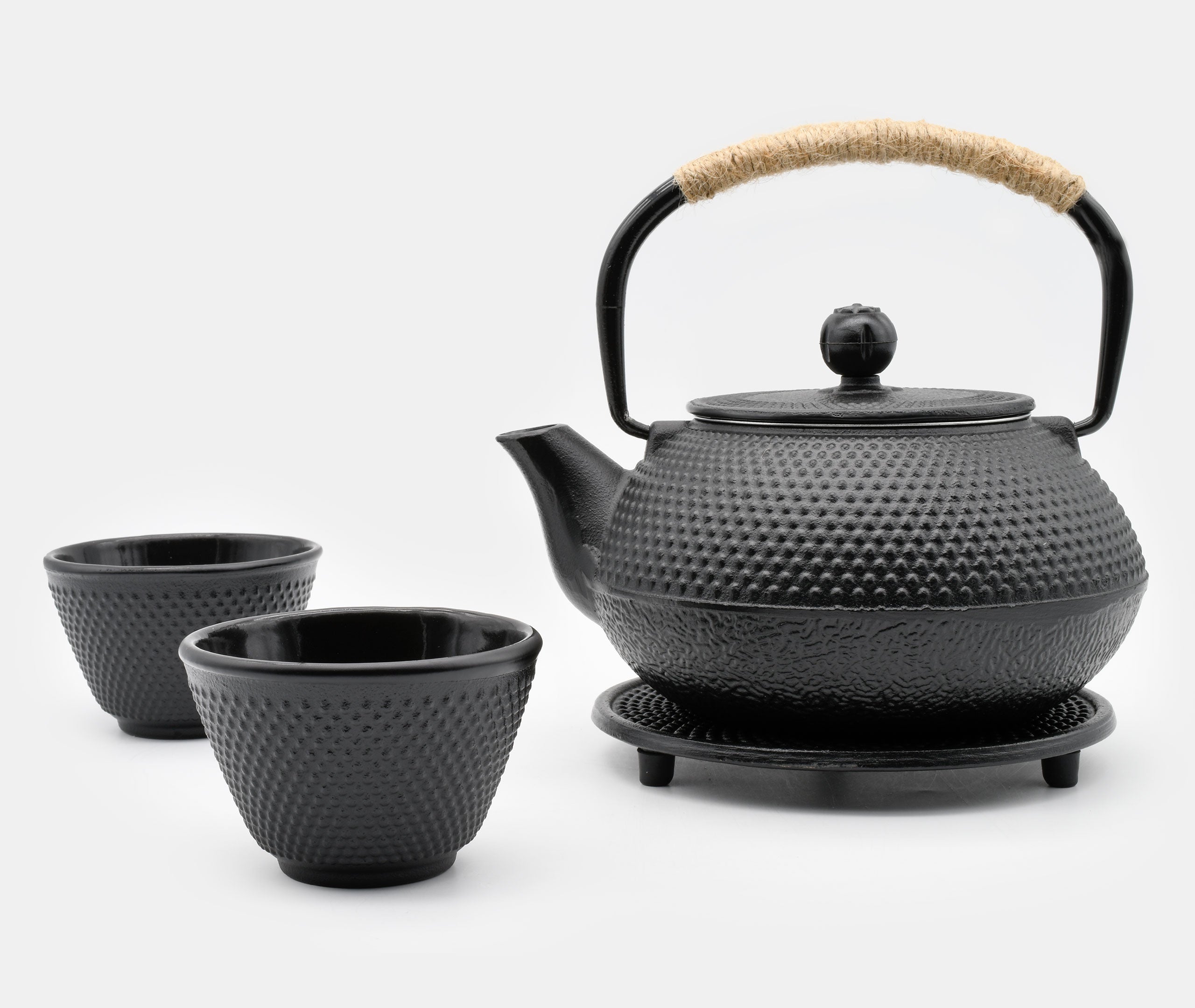 Cast Iron Tea Set 800ml - Black、mySite、topwebapps