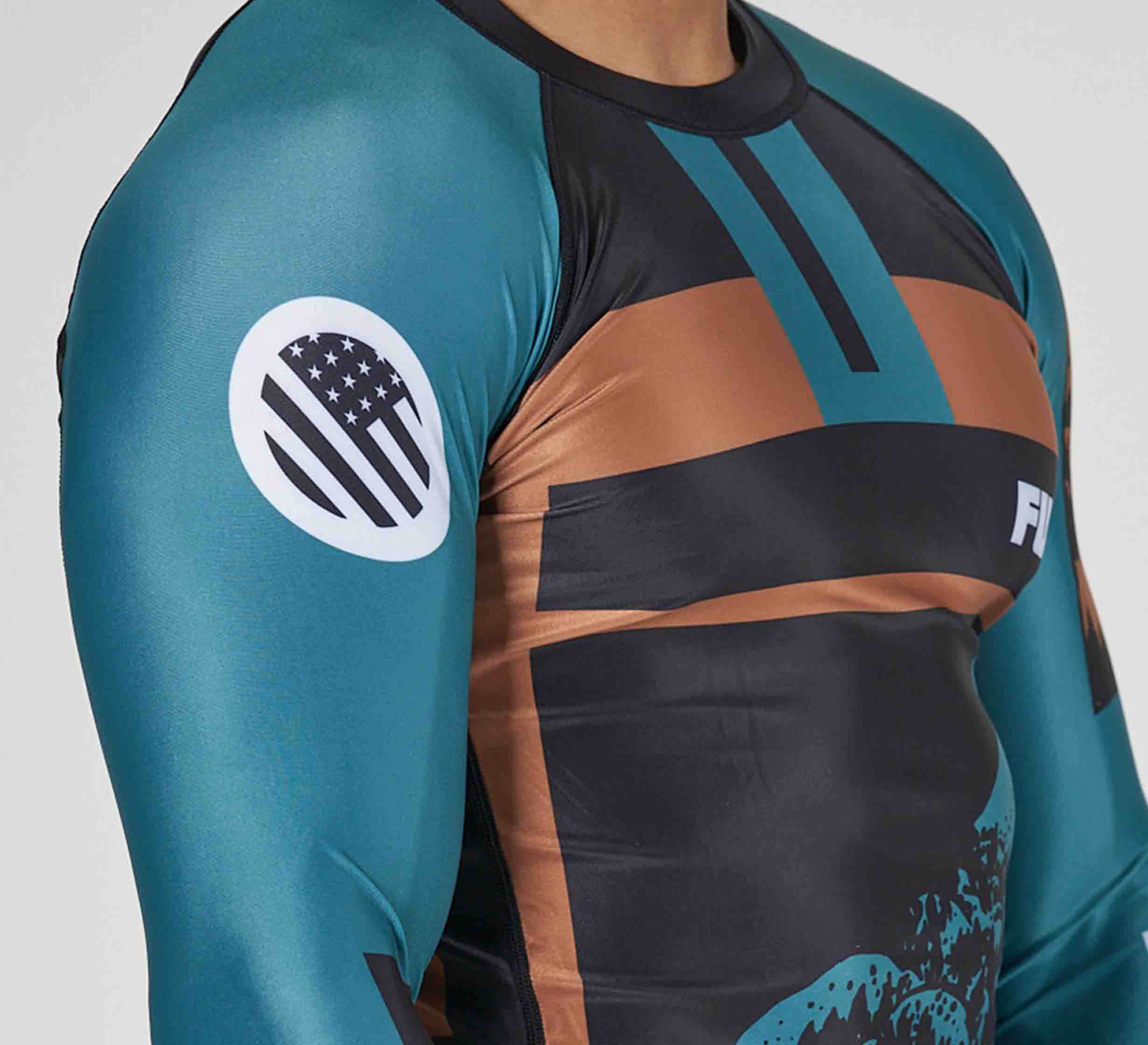 Mt. FUJI Flex Lite Rashguard Forest、mySite、gigharbornorthrealestate