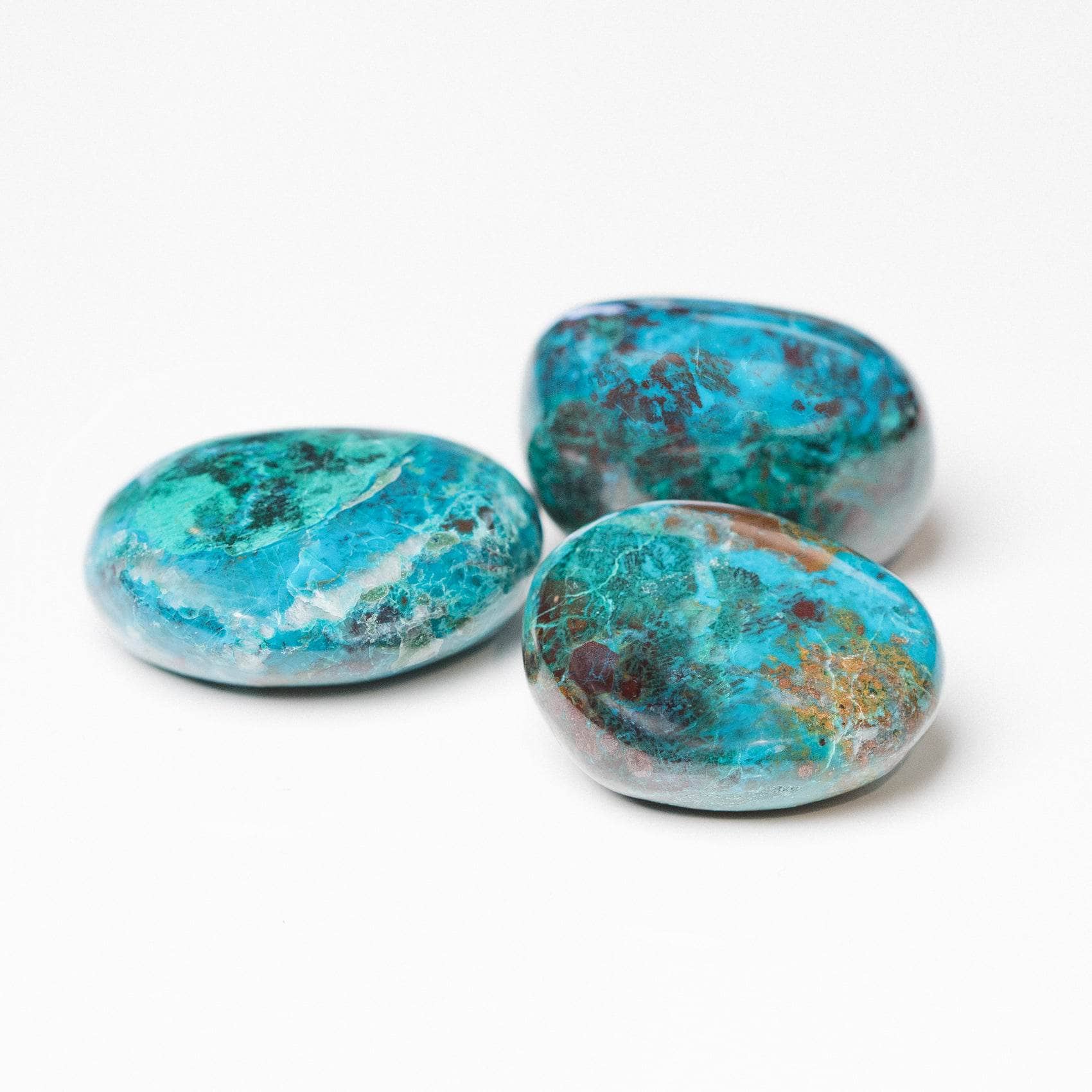 Rare Peruvian Chrysocolla Palm Stone、mySite、hinf8tx79