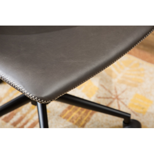 Cesena Faux Leather 360 Swivel Air Lift Office Chair, Antique Brown、、casual