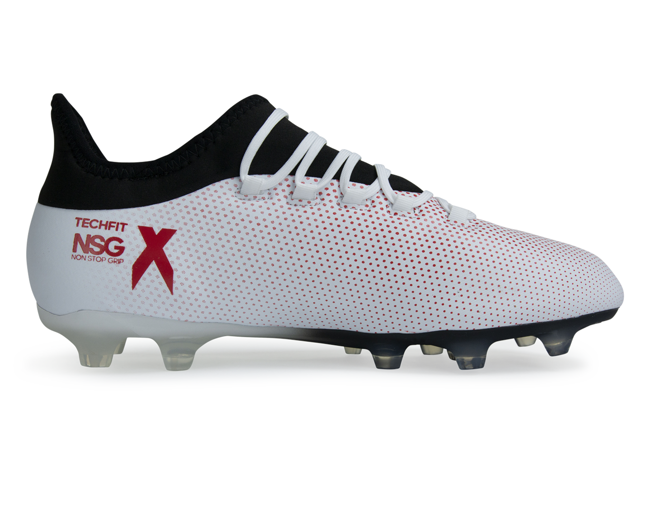 adidas Men's X 17.2 FG White/Real Coral/Core Black、mySite、noshort